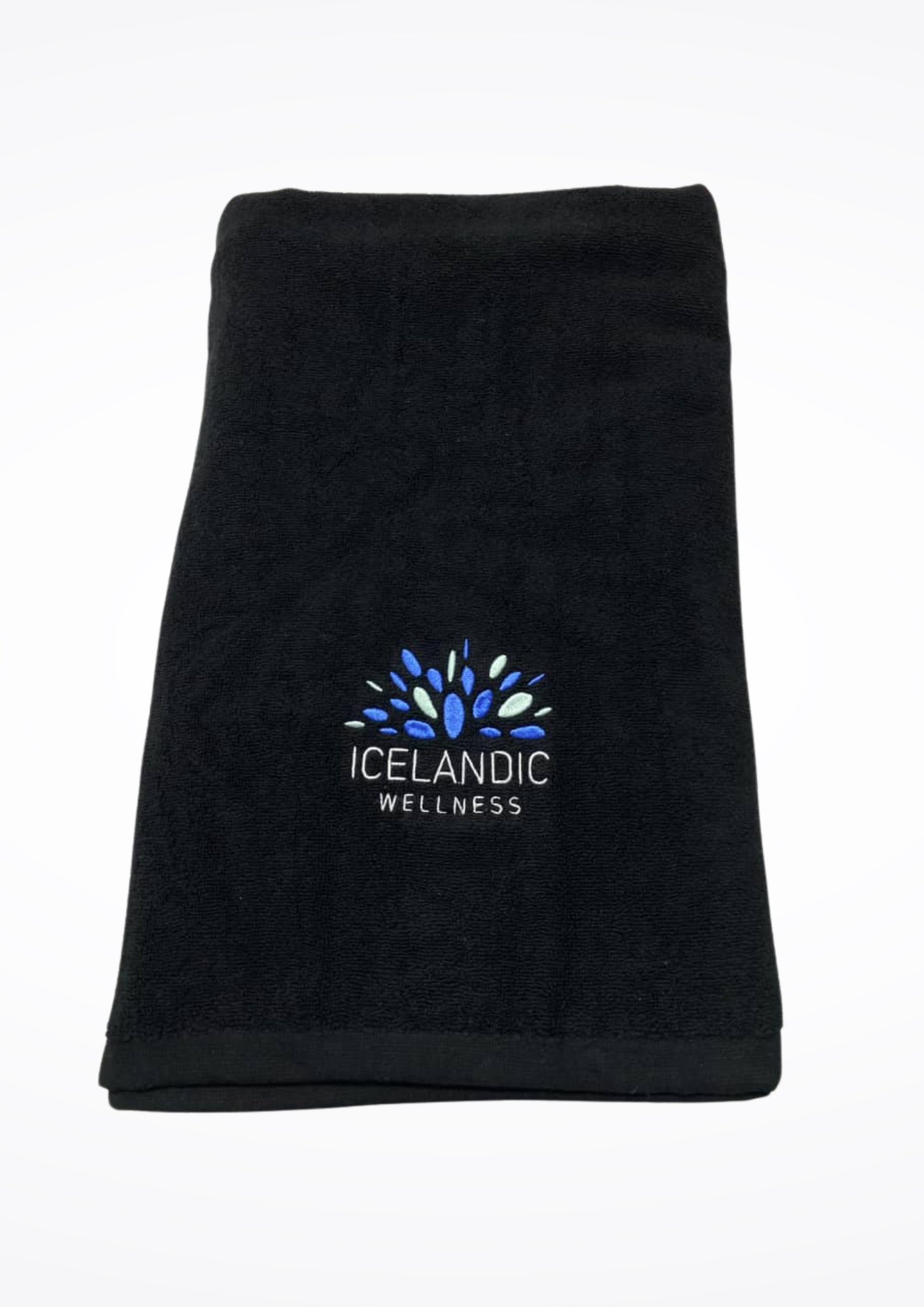 Infrarauða teppið/poki Icelandic Wellness ásamt handklæði sérhannað fyrir pokann.